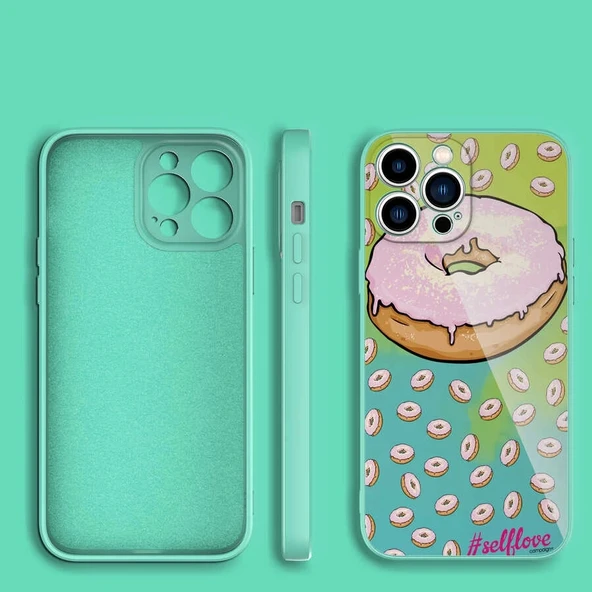 Apple iPhone 13 Pro Max Kılıf Kamera Korumalı Desenli Sert Silikon Zore Epoksi Kapak - Resim 2