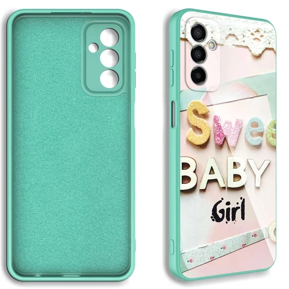 Galaxy M23 Kılıf Kamera Korumalı Desenli Sert Silikon Zore Epoksi Kapak - 2