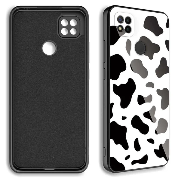 Xiaomi Redmi 9C Kılıf Kamera Korumalı Desenli Sert Silikon Zore Epoksi Kapak - 2