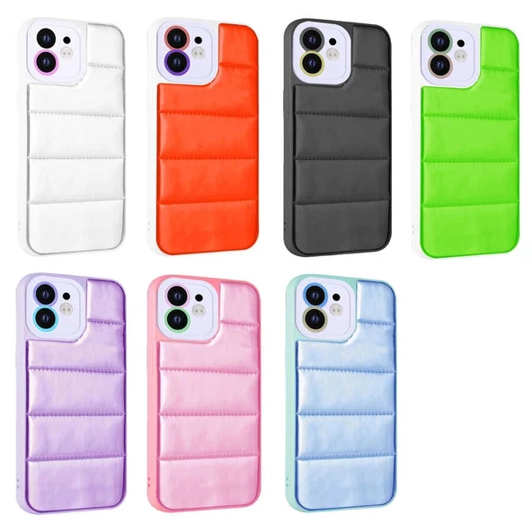 Apple iPhone 11 Kılıf Kamera Korumalı Airbagli Renkli Zore Seksek Kapak - 2