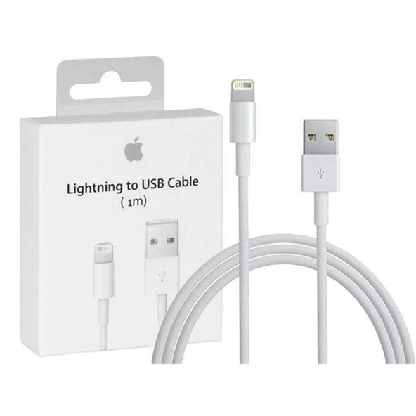 Apple Lightning USB Şarj Kablosu 1 metre ürün görseli