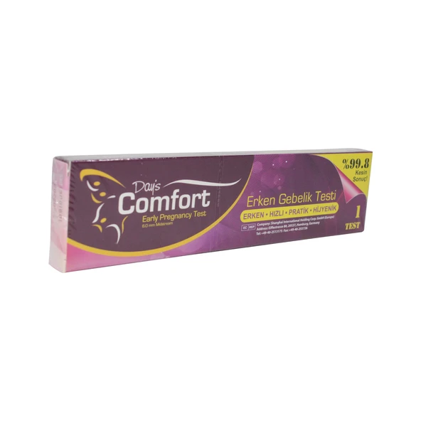 Days Comfort Erken Gebelik Testi