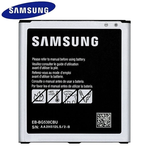 SAMSUNG J300 2015 PİL BATARYA EB-BG530BBE 2600 mAh - Resim 2
