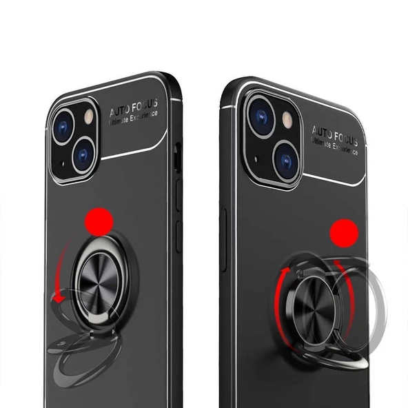 Apple iPhone 14 Plus Kılıf Zore Ravel Silikon Kapak - 4
