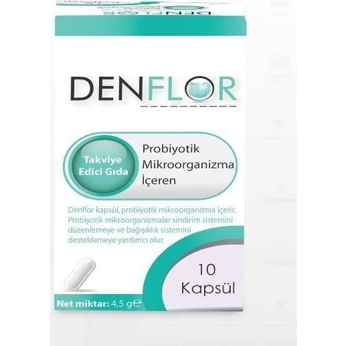 Denflor ( Probıyotık ) 10 Kapsul