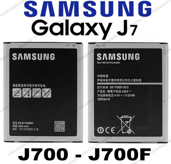 SAMSUNG J7 J700 BATARYA PİL EB-BJ700CBE - Resim 2