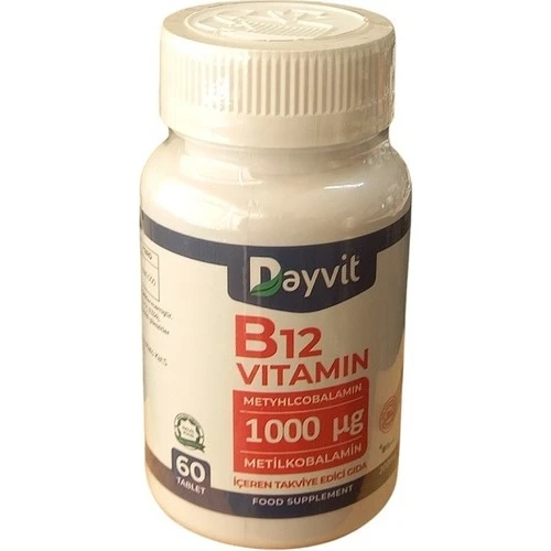 Dayvıt B12 Vıtamın 1000 Mcg 60 Tablet