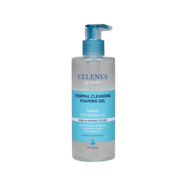 Celenes Thermal Yüz Temizleme Jeli Kuru Ve Hassas Ciltler 250Ml
