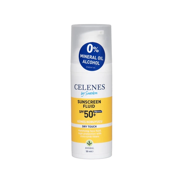 Celenes Herbal Günes Koruyucu Dry Touch 50 Spf 50Ml