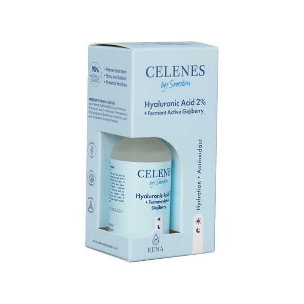 Celenes Rena Hyaluronıc Acıd %2 + Ferment Actıve Gojıberry 30Ml