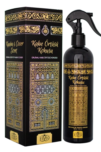 Babalar Günü Hediyesi Kabe Örtüsü Ve Medine Ravza Kokusu Sprey 400 Ml. - 2