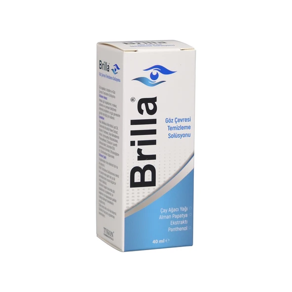 Brılla Goz Cevresı Temızleme Solusyonu 40 Ml
