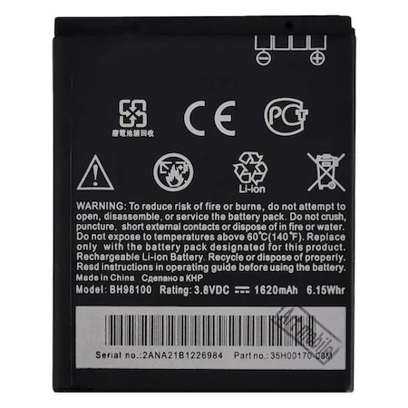 HTC DESİRE SV T326E / DESİRE P BATARYA PİL T326H BH98100 ürün görseli