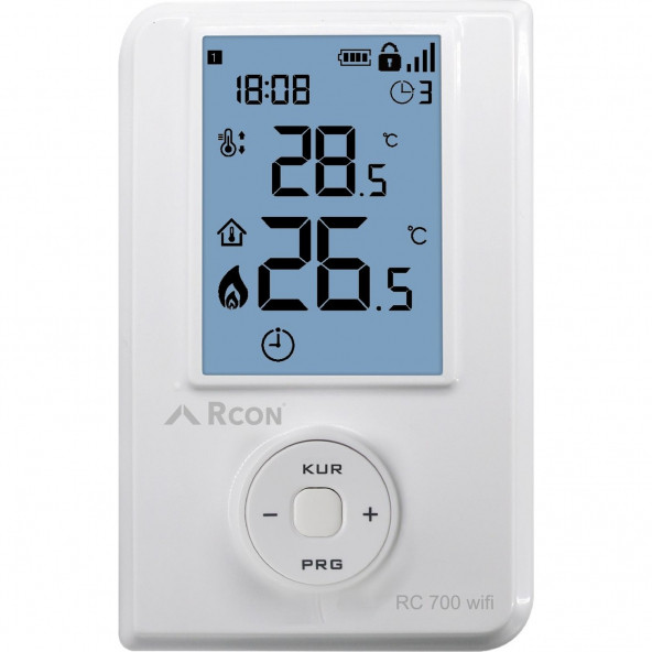 Rcon RC 700 Wifi Kablosuz Oda Termostatı