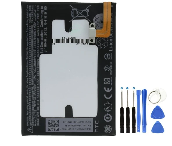 HTC ONE M10 PİL BATARYA B2PS6100 VE TAMİR SETİ ürün görseli