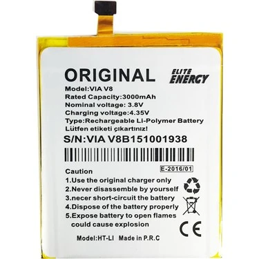 CASPER VİA V6 PİL BATARYA VE TAMİR SETİ - Resim 3