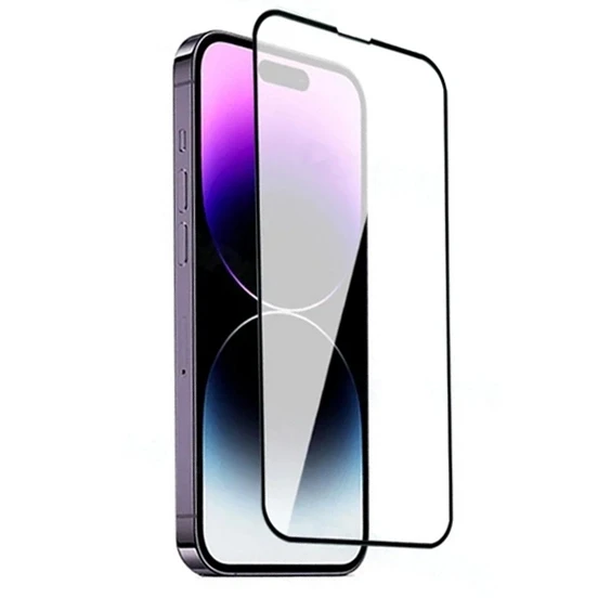Apple iPhone 14 Pro Max ​​​​​​​​​​​​Zore Darbeye Dayanıklı Anti Statik Temperli Cam Ekran Koruyucu ürün görseli