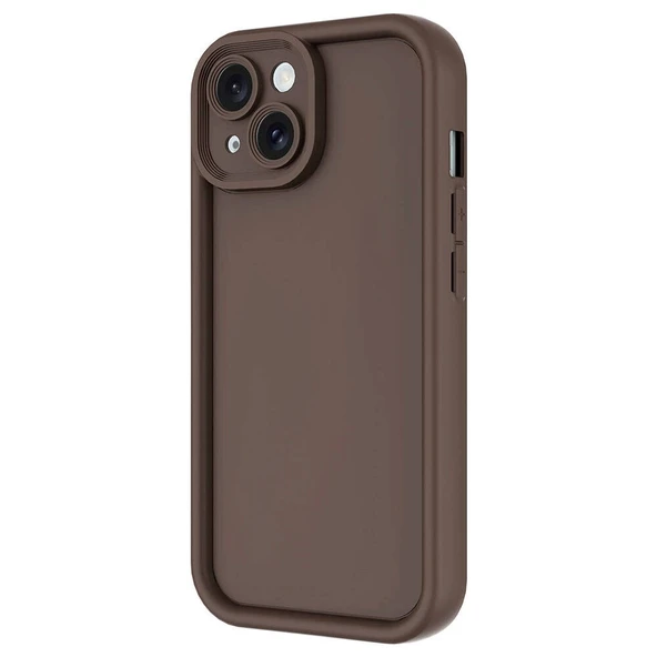 Apple iPhone 15 Kılıf Kamera Korumalı Zore Ananas Kapak - 2