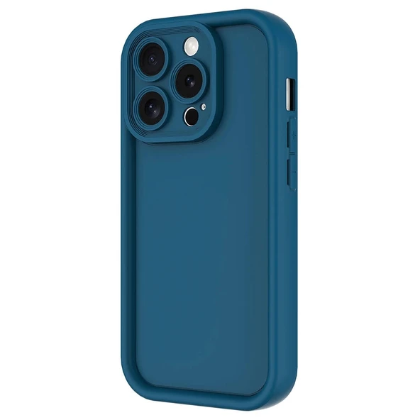 Apple iPhone 15 Pro Max Kılıf Kamera Korumalı Zore Ananas Kapak - 4