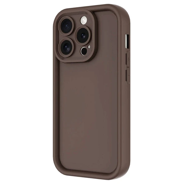 Apple iPhone 15 Pro Max Kılıf Kamera Korumalı Zore Ananas Kapak - 3