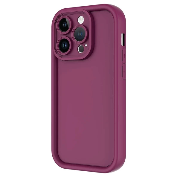 Apple iPhone 14 Pro Max Kılıf Kamera Korumalı Zore Ananas Kapak - 5