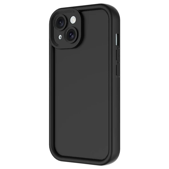 Apple iPhone 15 Kılıf Kamera Korumalı Zore Ananas Kapak - 5