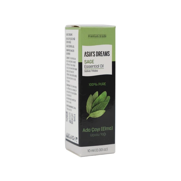Asia'S Dreams Acı Elma Adaçayı Uçucu Yağı 10 Ml