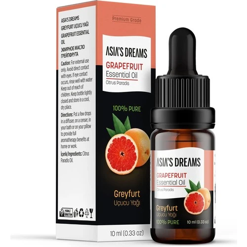 Asia'S Dreams Greyfurt Uçucu Yağı 10 Ml