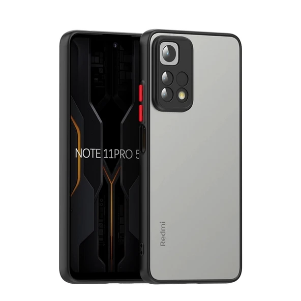 Xiaomi Redmi Note 11 Pro 5G Kılıf Zore Hux Kapak ürün görseli 1
