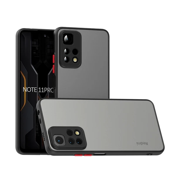 Xiaomi Redmi Note 11 Pro 5G Kılıf Zore Hux Kapak - Resim 8