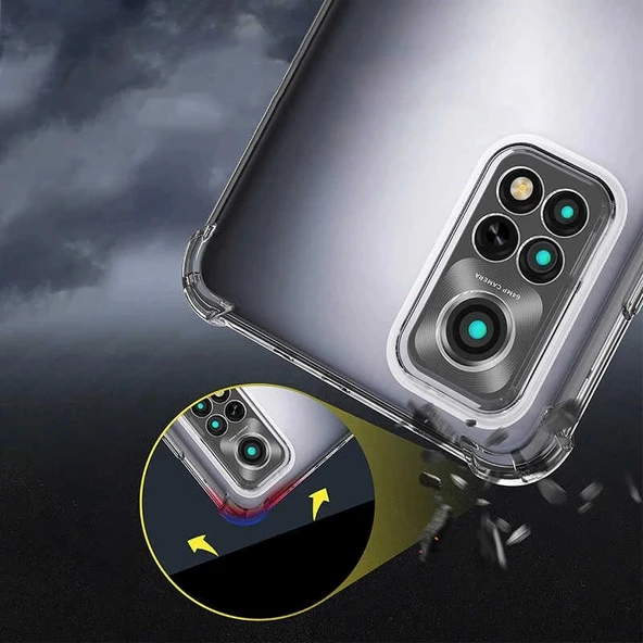 Xiaomi Mi 12T Pro Kılıf Zore Kamera Korumalı Nitro Anti Shock Silikon - 3
