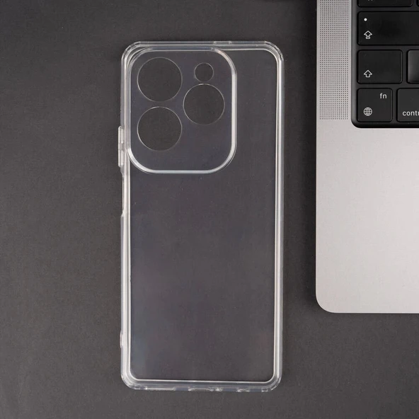 İnfinix Hot 40 Pro Kılıf Zore 2mm Anti Shock Silikon