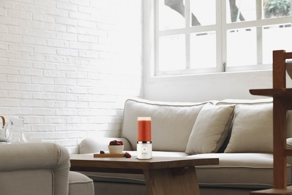 Yasomi Taşınabilir Kablosuz Şarjlı Cam El Blenderi Beyaz (Yasomi Türkiye Garantili) - 5