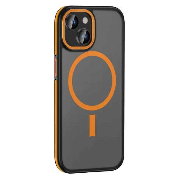 Apple iPhone 14 Kılıf M-safe Şarj Özellikli Mat Görünümlü Zore Ant Kapak - 2
