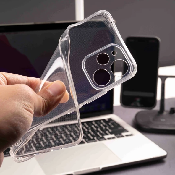 Xiaomi Redmi 12 4G Kılıf Zore 2mm Anti Shock Silikon - 3