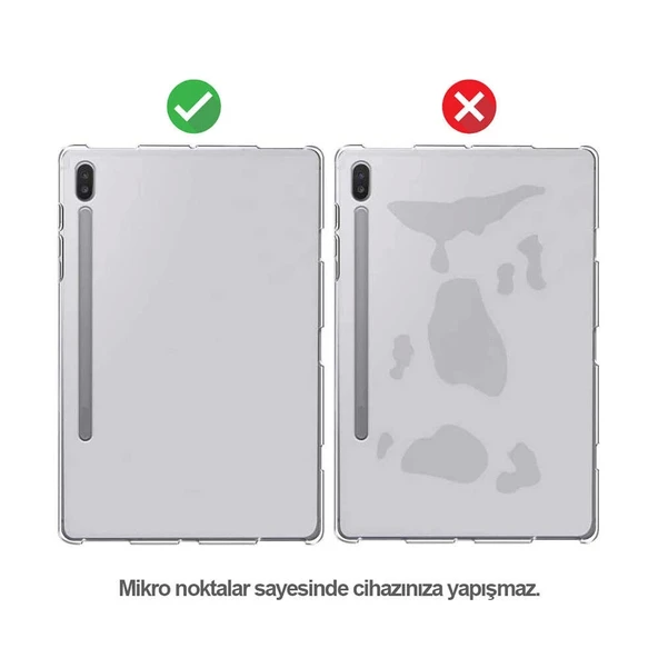 Galaxy Tab S8 Kılıf Zore Tablet Süper Silikon Kapak - 11
