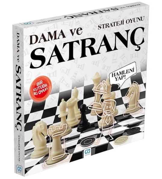 Ca Dama Ve Satranç Kutulu Oyun 5188