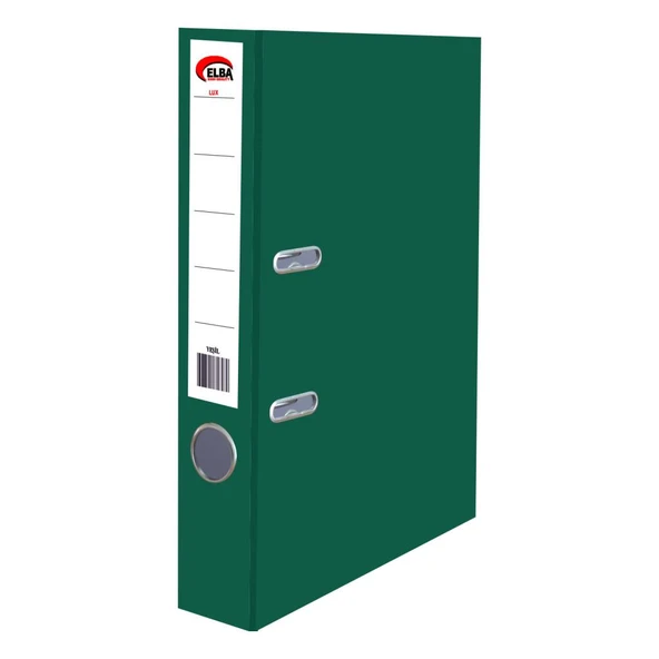 Elba Klasör Plastik Lüx Dar Yeşil (30 adet) - 2