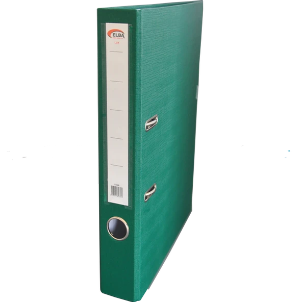 Elba Klasör Plastik Lüx Dar Yeşil (30 adet)