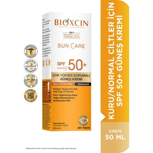Bıoxcın Suncare K/N Krm 50Spf 50Ml
