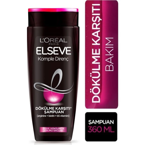 Elseve Samp.360Ml Komple Dırenc Sac Dok.Karsi Arginine