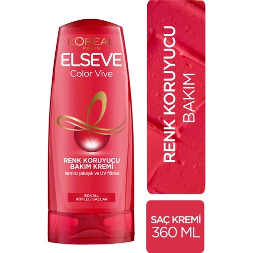 Elseve Color-Vive Saç Kremi Renk Koruyucu 360Ml