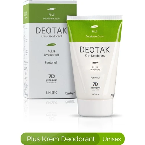 Deotak Deodorant Krem Plus 35Ml