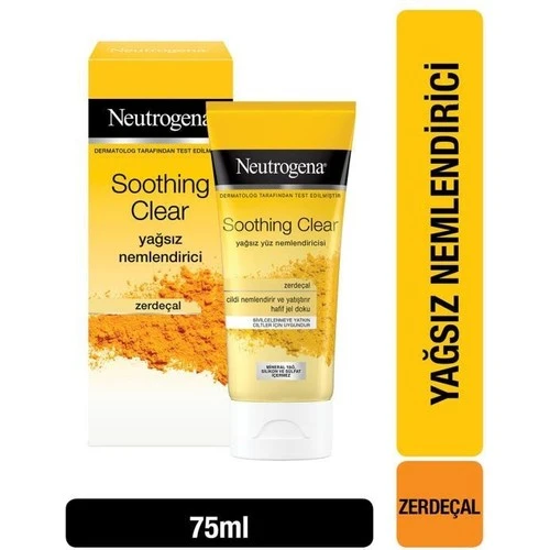 Neutrogena Soothing Clear Yağsız Yüz Nemlendirici Krem 75Ml