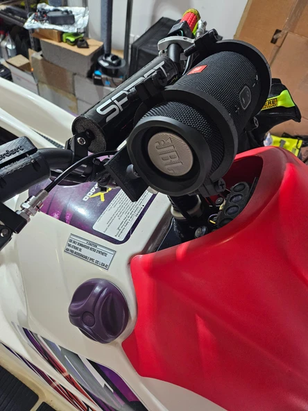 Byr Pro -konik sap çubukları jbl şarj 4 montaj (Plastik Aparattır!!!) 3D - 2