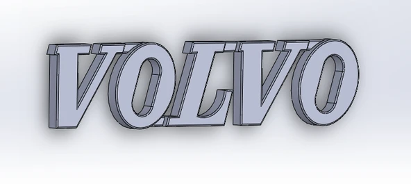 Volvo amblemi hissetti (Plastik Aparattır!!!)