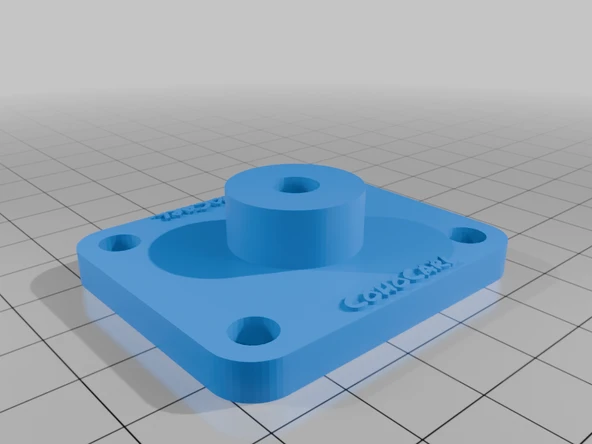 Byr 23+ Colorado için 1/4-20 Kamera Montajı, Bulletpoint Rubigid veya Badlands Dash Grid ile Kanyon (Sadece Plastik Aparattır!!!) 3D - 3