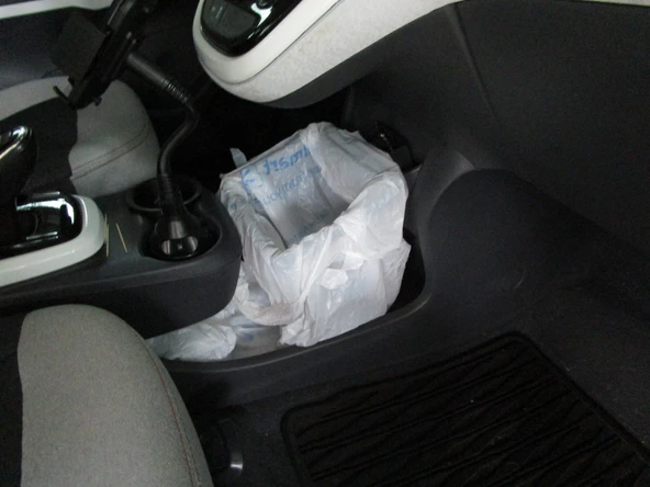 Byr Chevy Bolt EV Çöp Çanta Tutucu (Sadece Plastik Aparattır!!!) 3D - 4