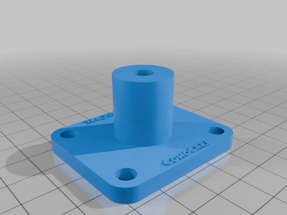 Byr 23+ Colorado için 1/4-20 Kamera Montajı, Bulletpoint Rubigid veya Badlands Dash Grid ile Kanyon (Sadece Plastik Aparattır!!!) 3D - 4