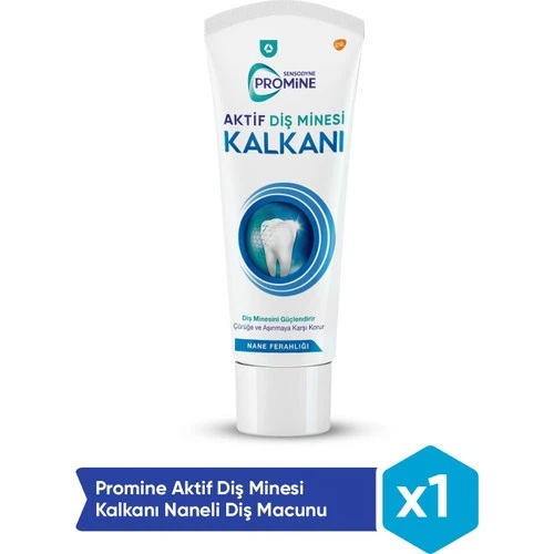 Sensodyne Promine Aktif Diş Minesi Kalkanı Beyazlık 75Ml